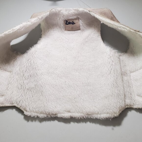 Suede Western Horse Kids Vest -Vintage - No Label- shipping incl - Picture 14 of 16